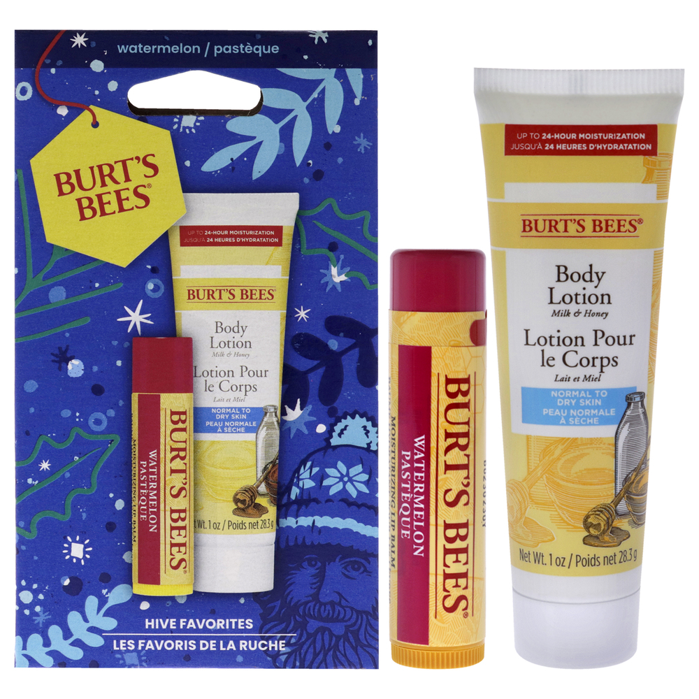 Burts Bees Hive Favorites Watermelon Gift Burts Bees for Unisex 2 Pc